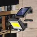Miniatyrbild 4 av 5: Solcellsstrålkastare med 100 LED-lampor, XVZ solcellslampor med rörelsesensor, IP65 vattentät