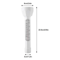Miniatyrbild 4 av 7: Pooltermometer - Analog temperaturvisning -