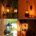 Miniatyrbillede 8 af 8: LED Flamme Flamme Pære Flamme Lampe 9W E27 Sockel Flimrende Flamme KLB