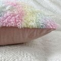 Miniatyrbild 3 av 5: Set med 2 kuddfodral, 45 x 45 cm, supermjuka fluffiga kuddar för soffa KLB