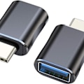 Miniatyrbild 1 av 7: Typ C till USB-adapter, USB C till USB 3.0-adapter, aluminium svart