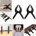 Miniatyrbillede 5 af 8: 8 stk. F-klemme clips sæt, enhånds klemme, hurtigudløser klemme, klemme