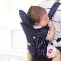 Miniatyrbilde 3 av 8: Baby Carrier med justerbart hofte sete, dekket baby carrier, Wavelet Dot Fabric Style KLB