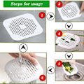 Miniatyrbilde 3 av 5: Silikonavløpsfilter, avløpsdeksel