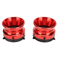 Miniatyrbillede 3 af 8: NAB poleret aluminiumslegering navadapter med universel belastning KLB