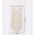 Miniatyrbild 4 av 7: Macrame väggbonad Chic Driftwood Tapestry Vävda väggdekor Indie Room KLB