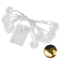 Miniatyrbillede 1 af 8: LED-stjernelys, 20 LED, ca. 3,28 m lange, stjernedesign KLB