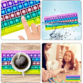 Miniatyrbillede 2 af 5: Pop It Fidget, Tryk Pop Boble Fidget Sensory Regnbue