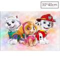 Pikkukuva 2 / 8: DIY Paw Dog Patrol 5D timanttimaalaussetti, täysi pora kristallikivi KLB