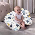 Miniatyrbilde 4 av 5: Amming, flaskemating, babystøtte stor blad stil KLB