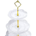 Miniatyrbillede 7 af 7: 3-delt cupcake, ostefad, cupcake dessertstand, kagefad