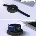 Miniatyrbillede 4 af 8: Apple Watch opladningsstation Pop-up kabelstyringsstativ Sort