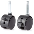 Miniatyrbillede 3 af 5: Svingbare hjul 50mm møbelhjul transporthjul hjul, 50 kg pr. hjul KLB