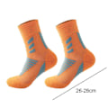 Miniatyrbillede 2 af 5: Herre Basketball Walking Running Sokker Fugtighedsabsoberende Orange Base KLB