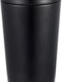 25 ounce rustfrit stålblandende proteinshakerflaske, sort KLB