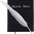 Miniatyrbilde 1 av 8: S-TROUBLE Ny Death Note Notebook & Fjærpenn Bok Animasjon Kunst Skrive KLB