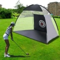Miniatyrbilde 7 av 7: Golføvingsnett Golfnett Drivingnett for Tee Treningsfelt KLB