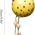 Miniatyrbilde 4 av 5: Kylling Hagedekorasjon Påskedekorasjon Harpiks Hane Ornament Morsomt KLB