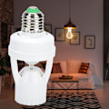 Miniatyrbild 4 av 8: E27 induktionslamphållare, PIR rörelsesensor, lamphållare för KLB