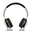Pikkukuva 1 / 8: Bluetooth-kuulokkeet, taitettavat, langattomat, kultaiset