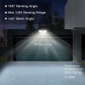 Miniatyrbild 4 av 5: Utomhus LED-strålkastare 20W Rörelsesensor 2400lm 5000K LED Säkerhet
