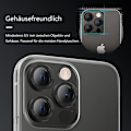 Miniatyrbillede 2 af 7: Kamera beskyttelse til iPhone 13 Pro/ iPhone 13 Pro Max kamera hærdet glas,