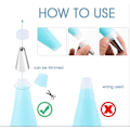 Miniatyrbilde 3 av 3: Konditorsprøytetips, 8 deler rustfritt stål DIY-sett, 6 munnstykker, 1 konditorpose, 1 koblinger, DIY-sett for kakedekorering-
