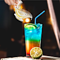 Miniatyrbild 4 av 5: Lyxig design fristående citronpress, manuell citronpress citruspress akryl servis transparent serveringsbord-