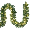 Pikkukuva 1 / 5: Jouluvalaisin 2,7 m, 30 LED-valoa, jouluvalaisin sisä- ja ulkokäyttöön, KLB