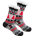 Miniatyrbillede 1 af 5: Pige Jule Slippers Strømper Skridsikre Fluffy Vinter Strømper Style 6 KLB