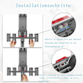 Miniatyrbilde 3 av 5: Dyson V11 V10 V8 V7 V15 holder - veggorganisator med 9 oppbevaringskontakter KLB