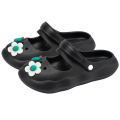 Miniatyrbillede 1 af 5: Børnehave Have Clogs Slip On Sko Sommer Strand Vandsandaler Sort
