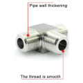 Miniatyrbilde 4 av 8: TV-splitter, 2-veis T-adapter for satellittsystemer