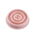 Miniatyrbillede 1 af 5: Langsom Foder Skål Skridsikker Sjov Interaktiv Oppustelig Stop Kæledyr Pink KLB