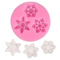Miniatyrbillede 1 af 4: 3D Silikonform til Julelys, Kagekopholder, Bage- og Dekorationsværktøj (50-1891rose) ((kun form inkluderet)