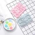 Miniatyrbillede 2 af 6: Gummy Bear Silikoneforme Havdyr Geléform Sæt med 2