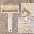 Miniatyrbilde 3 av 5: Rutenett roterende kutter for pizzabunn og bakverk, 2 stk., plast