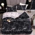 Pikkukuva 1 / 6: Bedding set polyester duvet cover pillowcase with zipper KLB