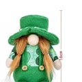 Miniatyrbillede 3 af 8: 2-delt St. Patrick's Day Gnome Dekoration Håndlavet Skæg og Fletninger KLB