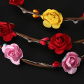 Miniatyrbillede 5 af 7: LED Blomsterkrone 10stk Lysende LED Blomster Hovedbånd Lysende 10 LED KLB