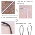Miniatyrbilde 5 av 7: Cat 6 Ethernet-kabel, 50 fot, hvit - Flatt Internett-nettverk