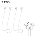Miniatyrbillede 1 af 8: 2 par Airpods-rem til AirPods, hvid rem