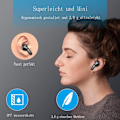Pikkukuva 5 / 5: Bluetooth 5.3 -kuulokkeet, langattomat nappikuulokkeet, 40 tunnin toistoaika ja KLB