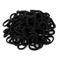 100-pack tjocka elastiska hårband sömlösa bomullshårband med hög stretch KLB