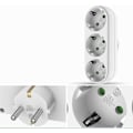 Miniatyrbilde 2 av 6: Flere stikkontakter overflatemontert, uten kabel, stikkontakt 3500 W,