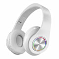 Pikkukuva 1 / 6: Bluetooth-kuulokkeet, stereova syvä basso, pehmeä valkoinen