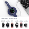 Miniatyrbilde 8 av 8: Apple Watch-ladestasjon Pop-up-kabelhåndteringsstativ Blå