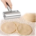 Miniatyrbillede 3 af 5: Rullepind i rustfrit stål, dejrulle, dobbelt rullepind, non-stick rullepind, bagerirullepind-