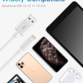 Pikkukuva 6 / 6: Pakkaus iPhone 2M latauskaapeli MFi-sertifioitu Lightning-kaapeli KLB:llä