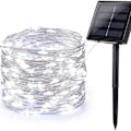 Pikkukuva 1 / 8: Aurinkokäyttöiset jouluvalot ulkokäyttöön, BrizLabs 24M 240 LED valkoinen KLB